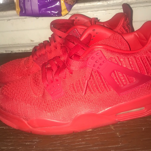 Jordan 4 flynit red - Picture 3 of 6